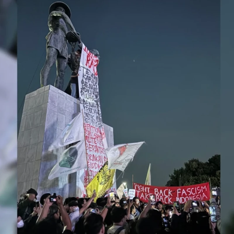 2 Tahun Prabowo-Gibran, BEM UI Sampaikan Lima Tuntutan