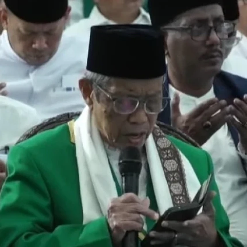 AGH Baharuddin Pimpin Doa pada Pelantikan PBNU 2026-2031, Mohon Keberkahan Melalui Tawasul Para Nabi