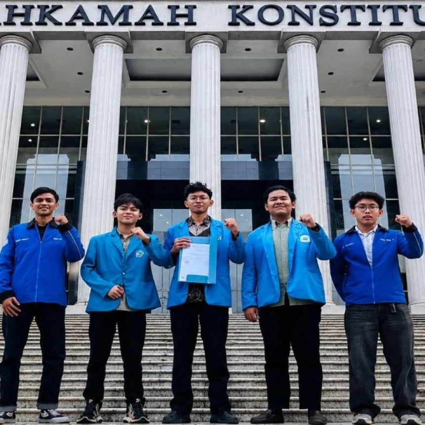 Aliansi Mahasiswa UIN Jakarta Serahkan Amicus Curiae ke MK, Desak Pembiayaan MBG Sesuai Fungsi Anggaran 