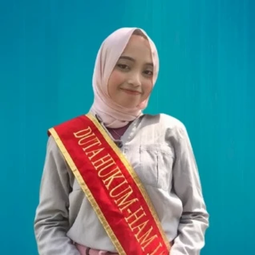 Mahasiswi Uninus Bandung Ini Dikukuhkan Jadi Duta Hukum-HAM Jawa Barat