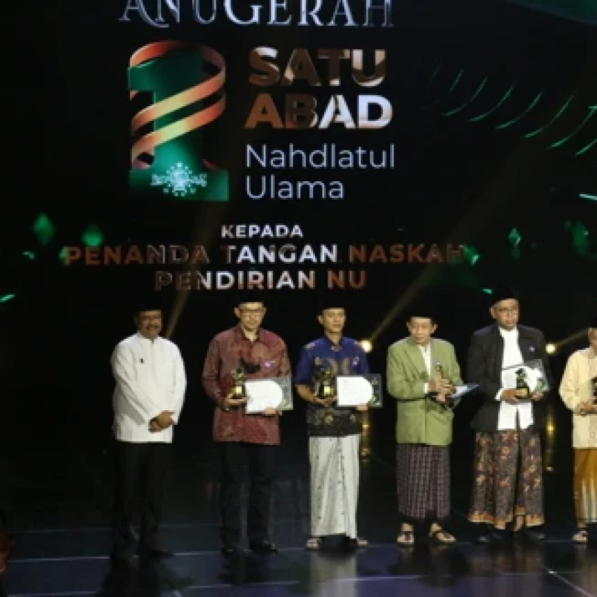 Ini Daftar Lengkap Penerima Penghargaan Anugerah 1 Abad NU