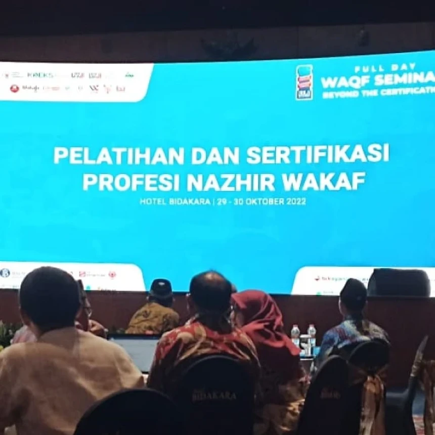 Milad Pertama, Badan Wakaf Indonesia Uji Kompetensi dan Sertifikasi 300 Nazhir