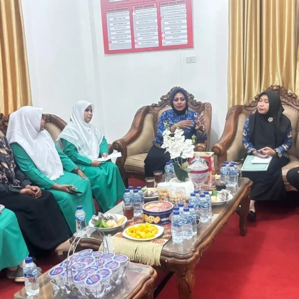 Perkuat Perlindungan Perempuan dan Anak, Fatayat NU Lampung Timur Audiensi dengan Dinas P3AP2KB