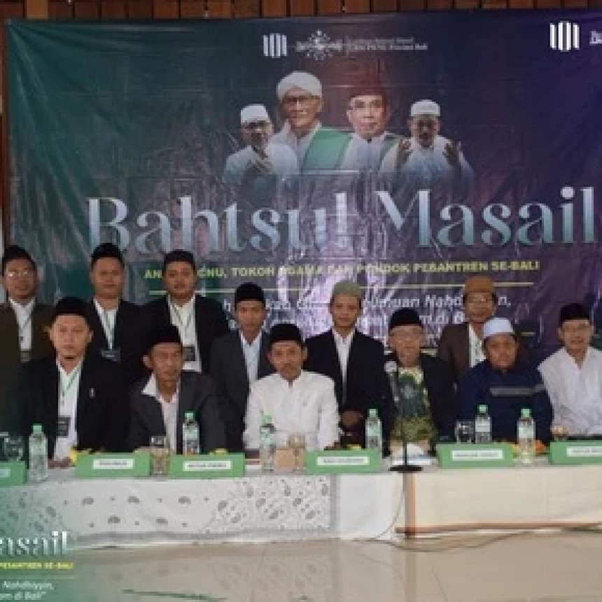 Setelah Vakum 14 Tahun, Bahtsul Masail di Bali Kini Kembali Digelar