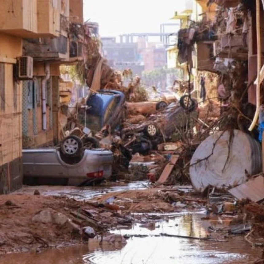 Korban Banjir Bandang di Libya: 5.000 Orang Meninggal, 10.000 Orang Hilang