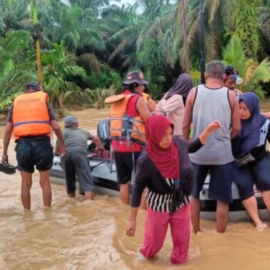 Banjir Langkat: Satu Orang Meninggal Dunia, Ribuan Warga Terdampak
