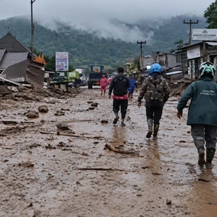 Pascabanjir Bandang Solok: 1 Meninggal Dunia, 1 Orang Hilang, 100 Warga Mengungsi