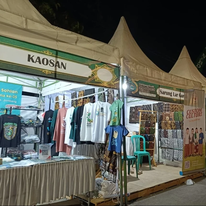 Bazar UMKM Muktamar ke-35 NU Jadi Ladang Rezeki Warga Jombang