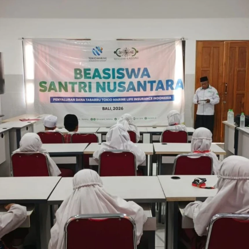 Beasiswa Santri Nusantara LAZISNU Bali Salurkan Puluhan Juta Rupiah