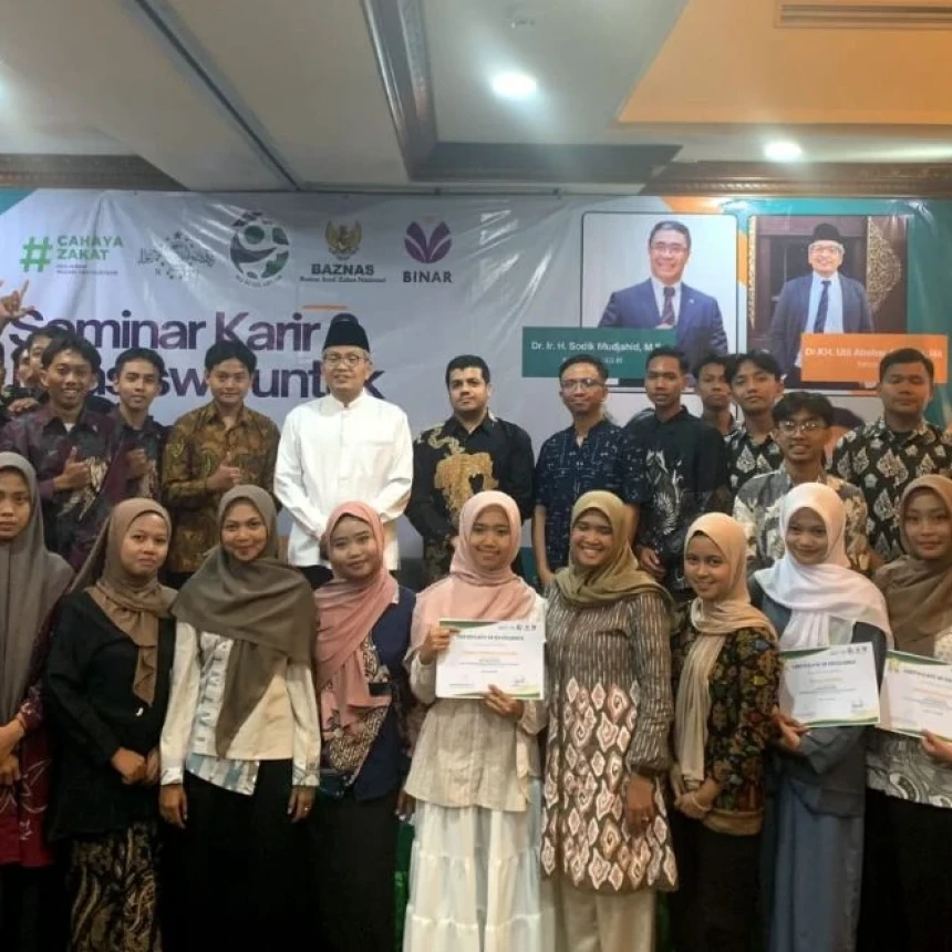 Cerita Nida Ikuti Seminar Karier BEST NU di Gedung PBNU, Ingin Kuliah di Malang