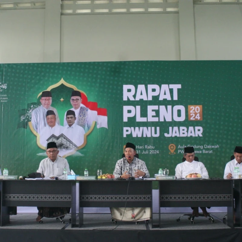 PWNU Jabar Gelar Rapat Pleno, Evaluasi Program Kerja Semester Pertama Tahun Ini