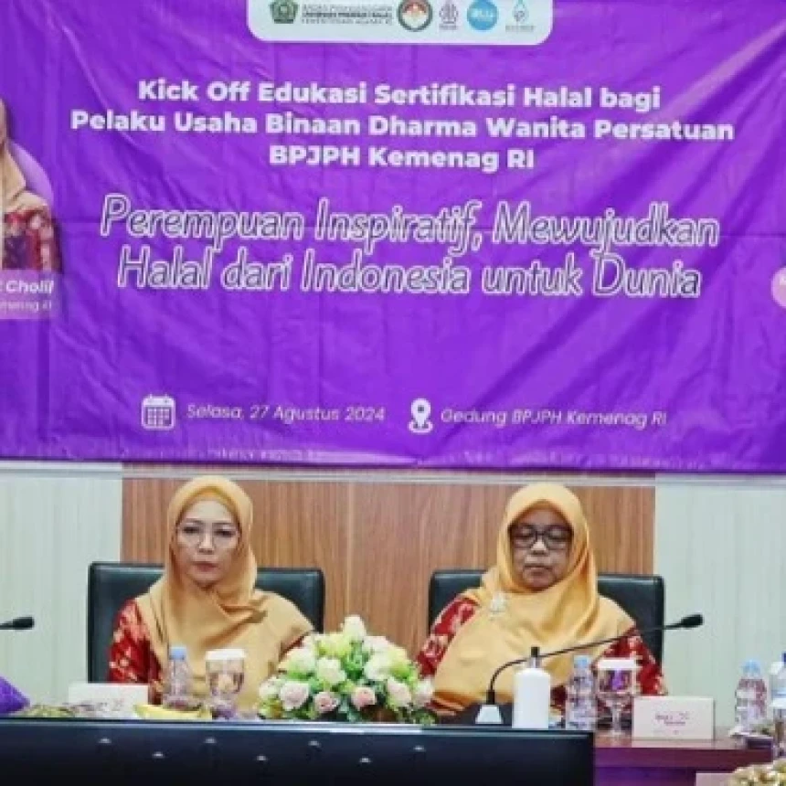 Dharma Wanita Persatuan Kemenag Didorong Jadi Duta Halal untuk Masyarakat