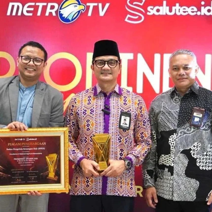 Raih Prominent Awards 2026, BPKH Perkuat Komitmen Pengelolaan Dana Haji