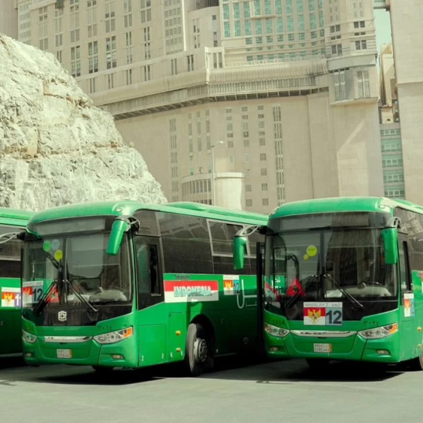 450 Armada Bus Shalawat Layani Jamaah Haji Selama di Makkah