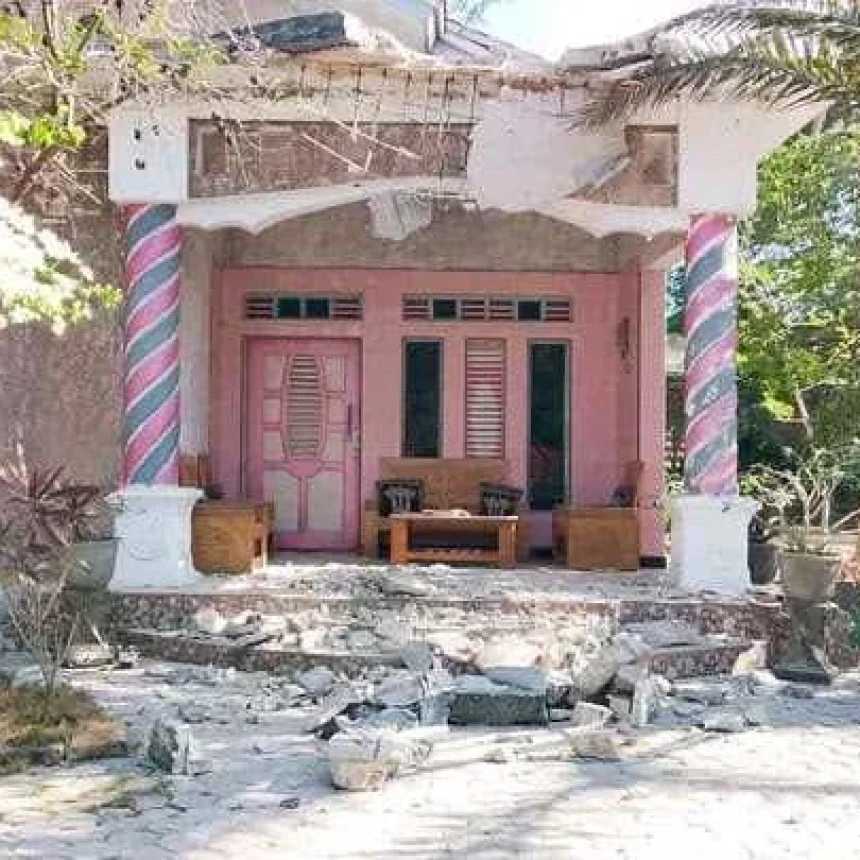 Dampak Gempa Sumba Barat Daya: 20 Rumah hingga Tiga Rumah Ibadah Rusak