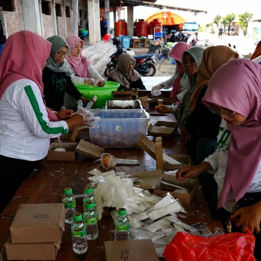 Menengok Dapur Umum Penopang Konsumsi Muktamar Ke-35 NU