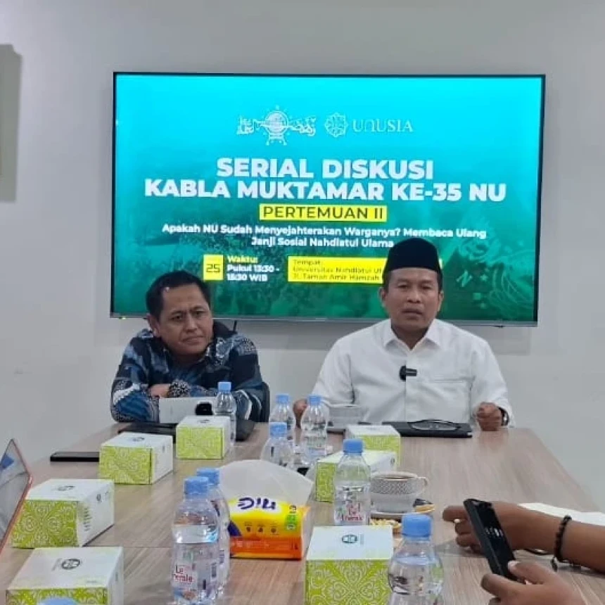 Diskusi Kabla Muktamar ke-35 NU Unusia Bahas Strategi Penyejahteraan Warga
