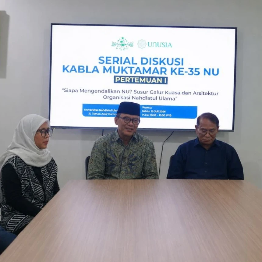 Diskusi Kabla Muktamar Ke35 di Unusia: Pengendali NU Kian Anonim, Perlu Menjaga Jarak dari Intervensi Negara