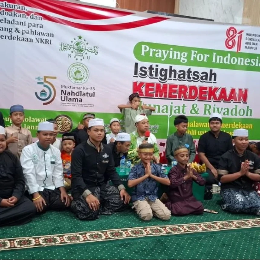 Nahdliyin Mimika Papua Tengah Tuntaskan Munajat Muktamar 11 Malam 11 Lokasi