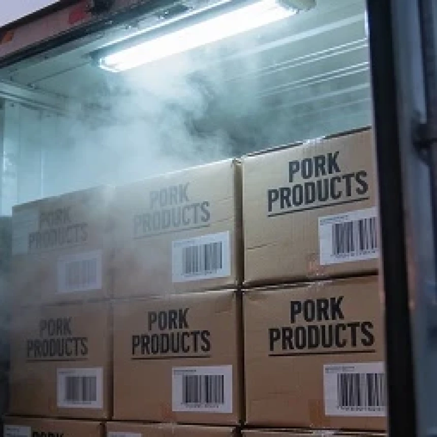Hukum Kontainer Bekas Angkut Daging Babi Dipakai untuk Mengangkut Produk Halal