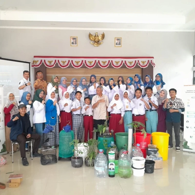 LPBINU Jabar Latih Tenaga Pendidik hingga Siswa Kelola Sampah