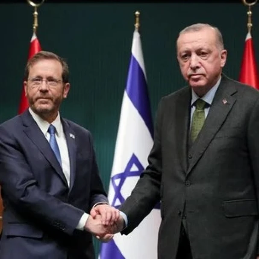 Pertemuan Erdogan dan Presiden Israel Bahas Kerjasama Politik dan Energi