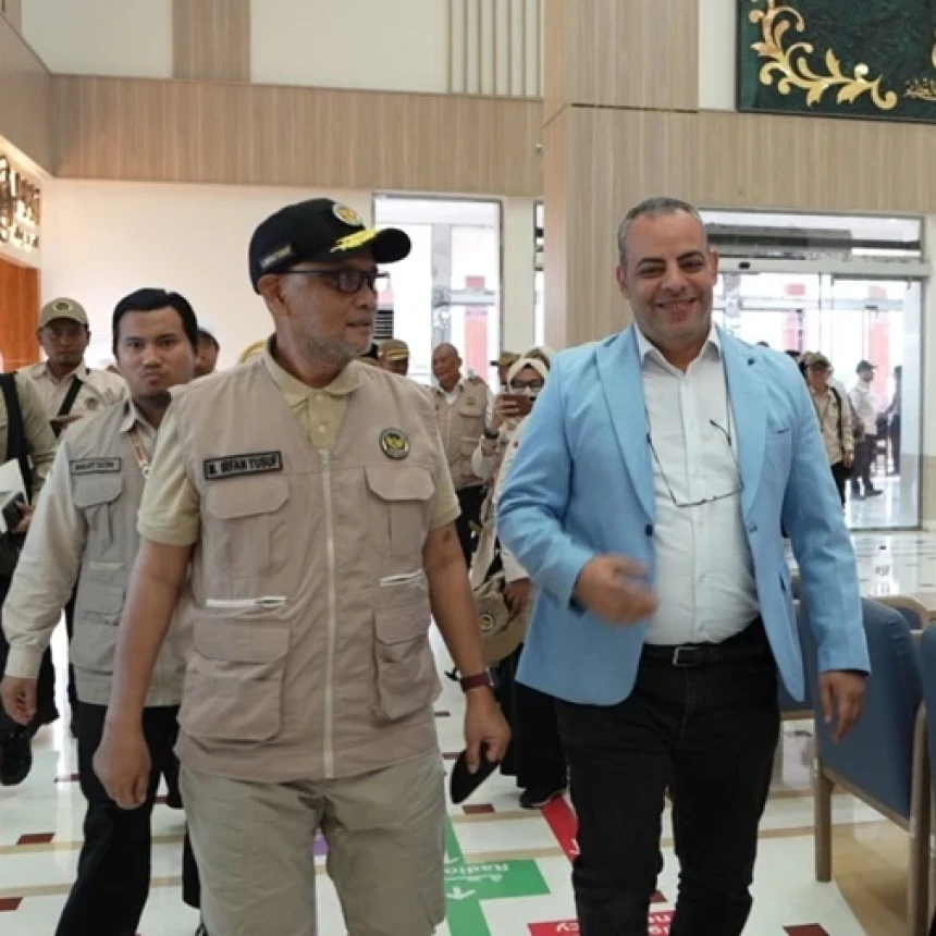 Menhaj Evaluasi dan Perkuat Kerja Sama Kesehatan Haji RI–Saudi German Hospital di Madinah