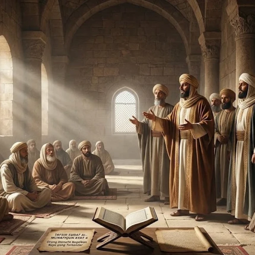 Tafsir Surat Al-Munafiqun ayat 4: Pesan Al-Qur’an tentang Orang Munafik
