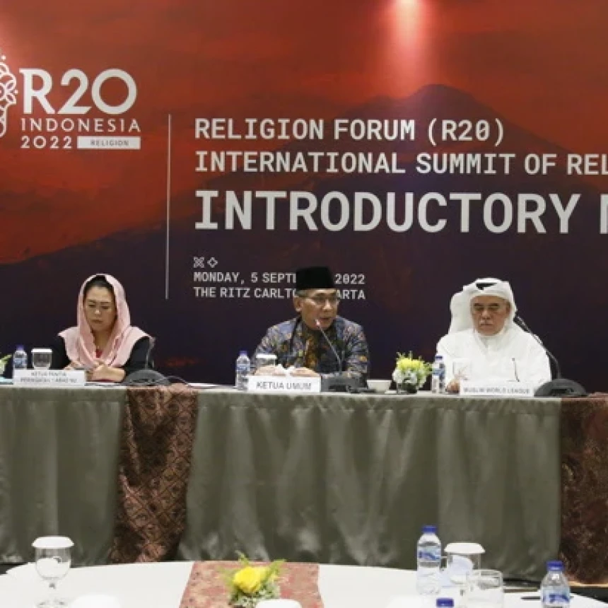 Liga Muslim Dunia: Terima Kasih NU Telah Menginisiasi Forum R20