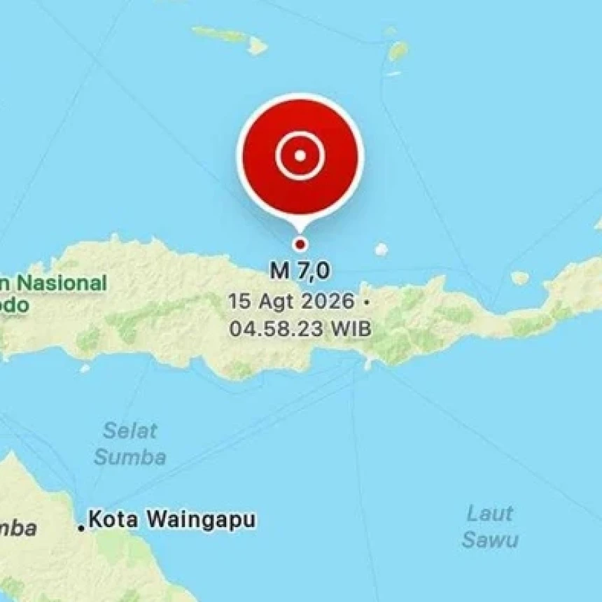 Gempa Magnitudo 7,7 Guncang Flores, BMKG Peringatkan Potensi Tsunami hingga Sulsel
