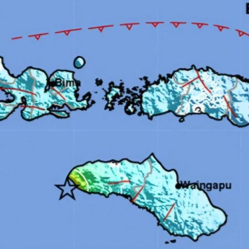 Gempa M5,9 Guncang Sumba Barat Daya Ahad Pagi; 1 Warga Luka, Rumah dan Sekolah RusaK
