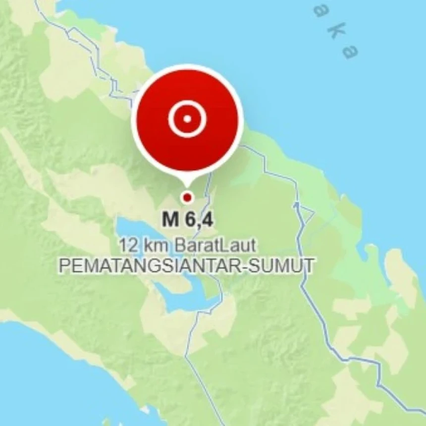 KAI Sumut Sempat Hentikan Operasional Kereta akibat Gempa Magnitudo 6,4 Simalungun