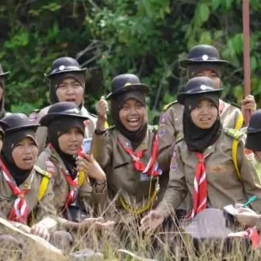 Korps Pelajar Putri NU: Pramuka Bentuk Jati Diri dan Karakter Pemuda Lebih Terorganisasi