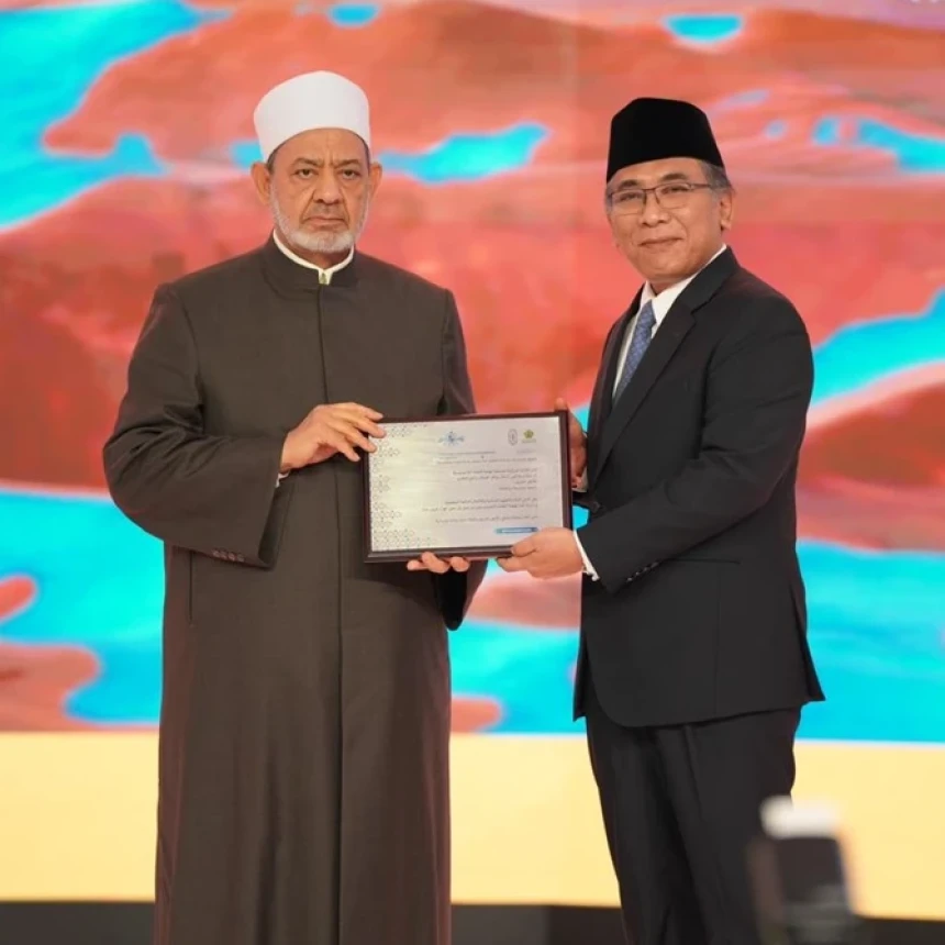 Apresiasi Grand Syekh Al-Azhar untuk Forum Lintas Iman dan Peradaban yang Digelar PBNU