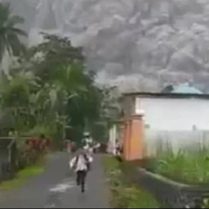 Gunung Semeru Erupsi, LPBI NU Lumajang Evakuasi Warga Terdampak