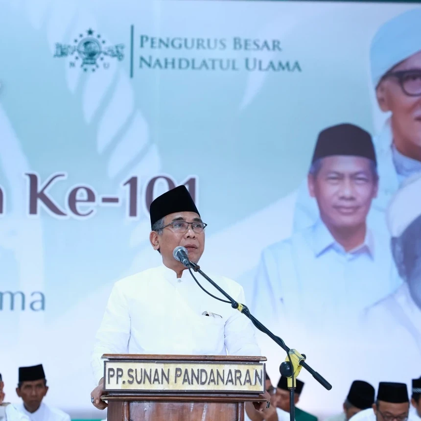 Pidato Lengkap Gus Yahya dalam Istighatsah Harlah Ke-101 NU di Pesantren Sunan Pandanaran Yogyakarta