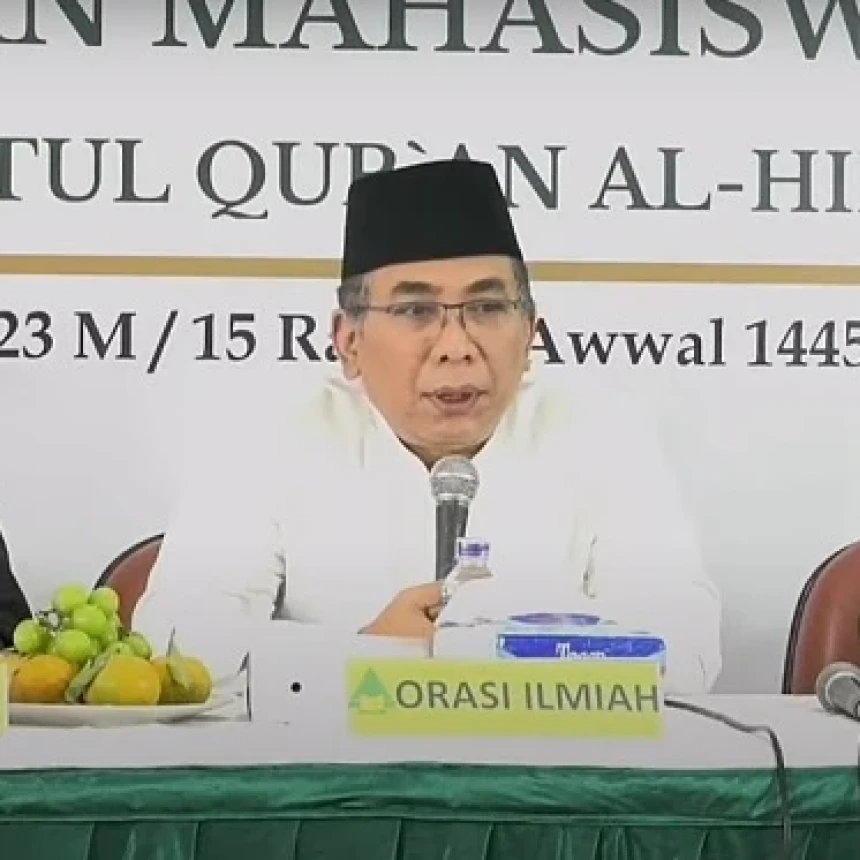 Gus Yahya Berpesan agar Mahasiswa Tidak Salah Niat saat Kuliah