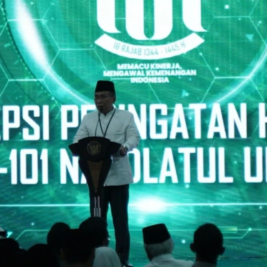 Pidato Lengkap Gus Yahya dalam Harlah Ke-101 NU di Yogyakarta