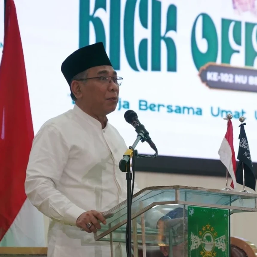 Ketum PBNU Resmi Buka Kick Off Harlah Ke-102 NU di Surabaya