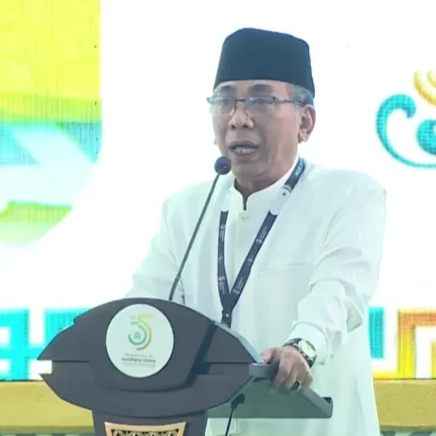 Gus Yahya Tegaskan NU Harus Mampu Jadi Penyangga Kemaslahatan Rakyat