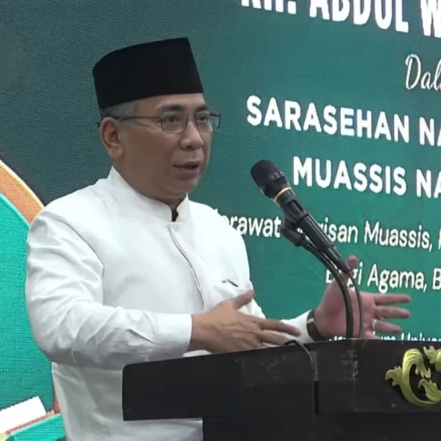 Gus Yahya Ingatkan Pengurus Tak Silau dengan Kebesaran NU, Ajak Selalu Introspeksi