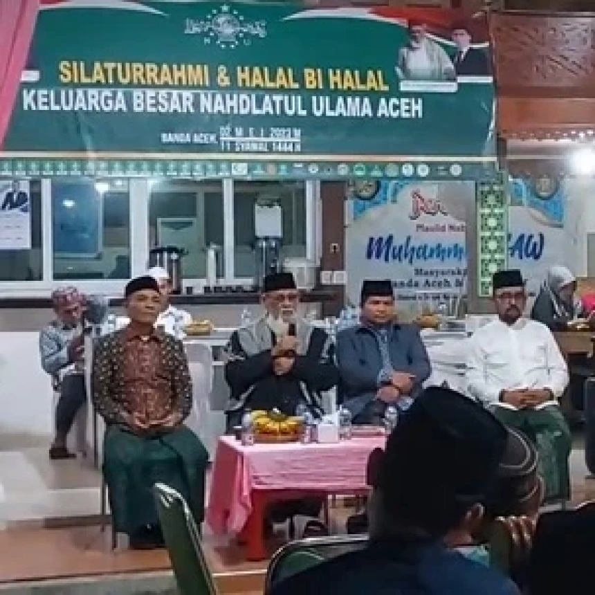 Halalbihalal PWNU Aceh, Pererat Persaudaraan di Era Digital