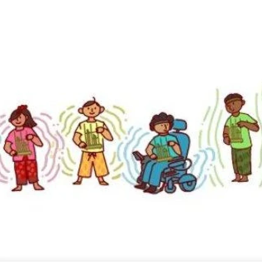 Google Doodle Rayakan Hari Angklung Sedunia, Begini Sejarahnya