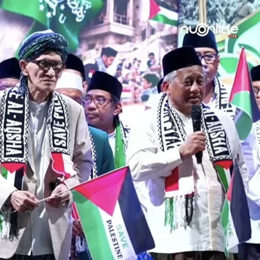 Puncak Hari Santri 2026, PBNU Tegaskan Solidaritas untuk Palestina