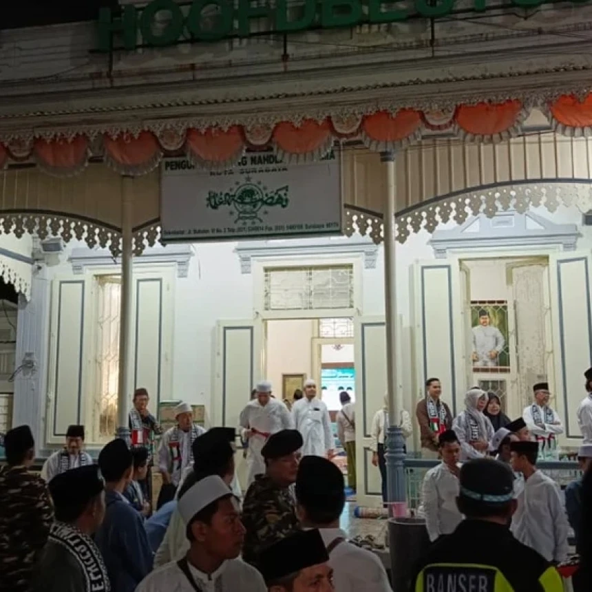 Puncak Resepsi Hari Santri 2026 di Gedung HBNO Dirangkai Mujahadah untuk Palestina