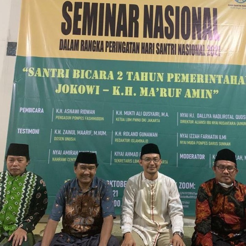 LBM PWNU DKI dan Aliansi Pesantren Apresiasi Kebijakan Afirmatif Jokowi-Ma’ruf Amin