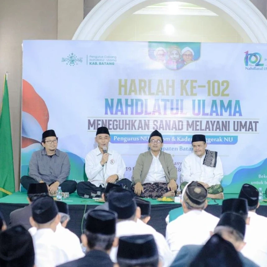 Harlah Ke-102, PCNU Batang Ungkap Pentingnya Perkuat Kemandirian Organisasi demi Kemaslahatan Umat