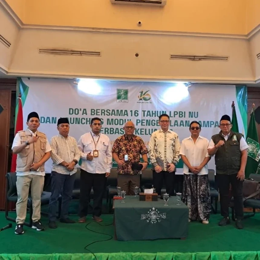 LPBINU Peringati Harlah Ke-16, Soroti 40 Persen Masalah Lingkungan Hidup Berasal dari Sampah