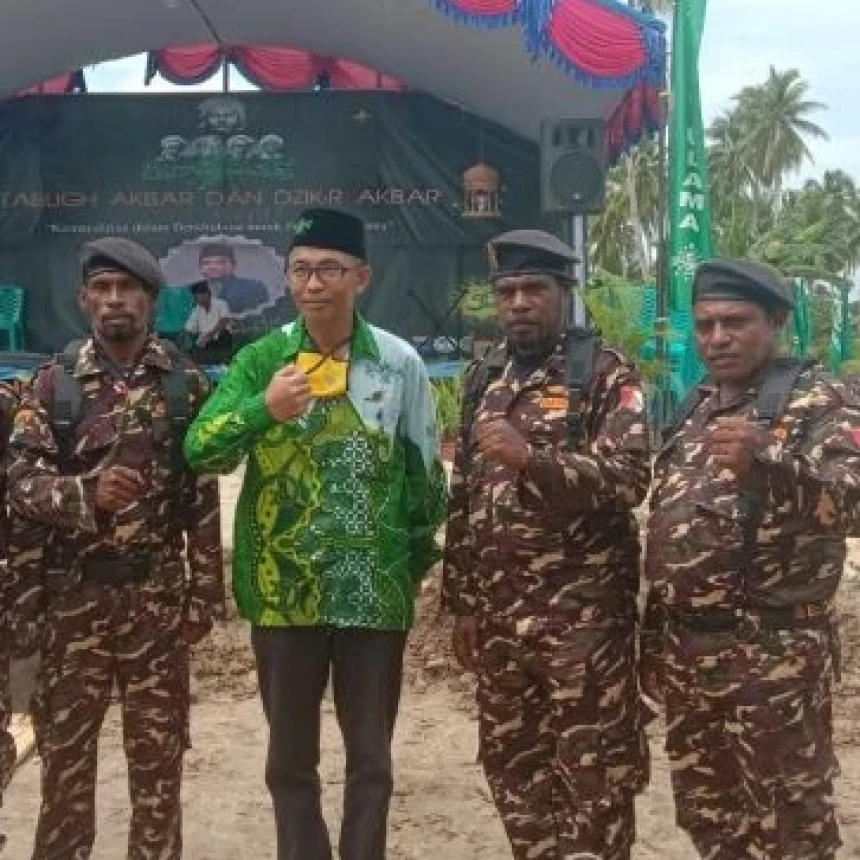 Pembentukan Ansor-Banser Warnai Harlah NU di Kaimana Papua Barat