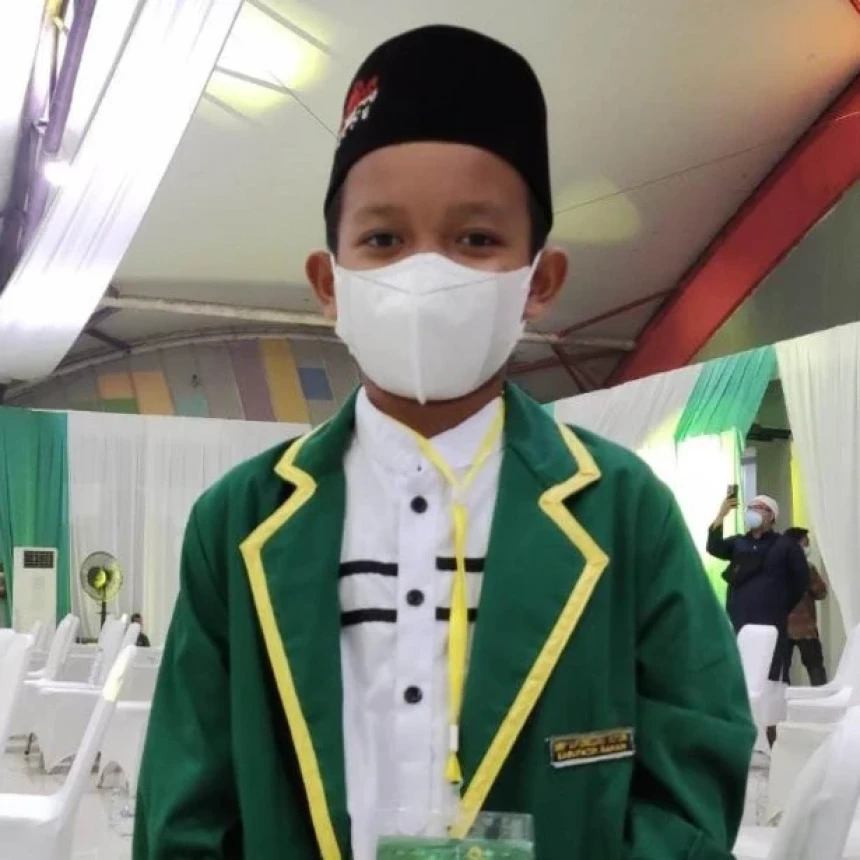 Bocah 11 Tahun Ini jadi Peserta Termuda Harlah NU di Palembang